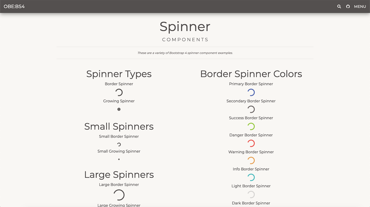 OBE:BS4 Spinners Examples Screengrab